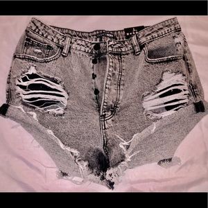 Fashion nova denim shorts